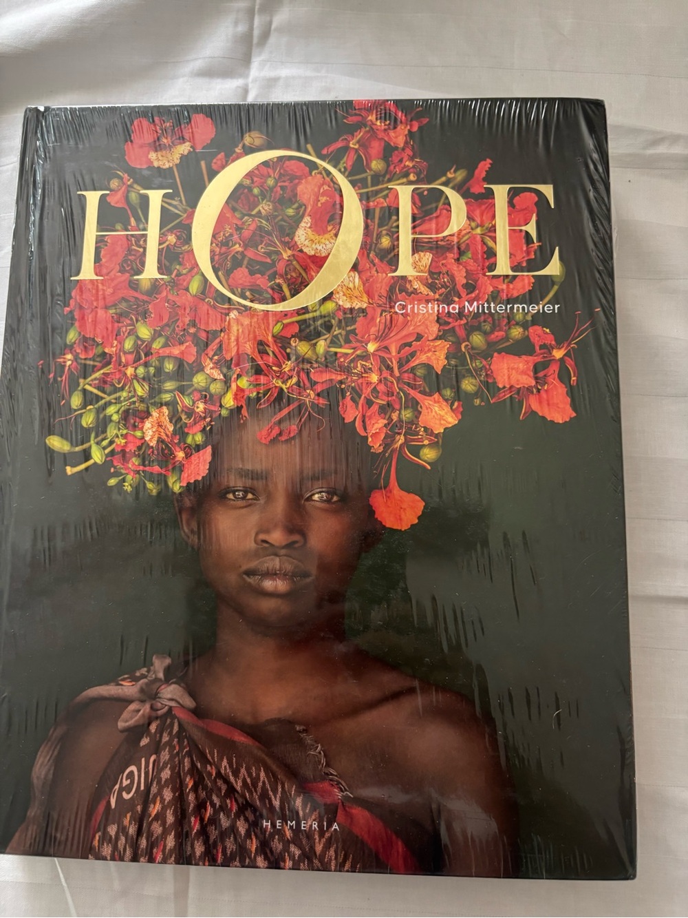 Hope by — Art Photography Book (Black with Red Accents)